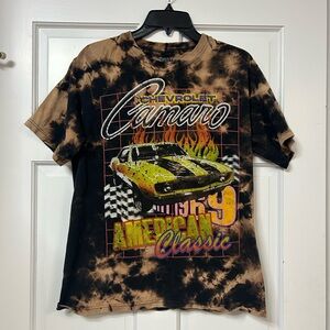 Chemistry Tie-Dye Graphic Tee - Black & Brown